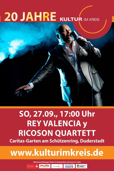 Rey Valencia y Ricsoson Quartett (Open-Air) - Duderstadt - 27.09.2026 17:00