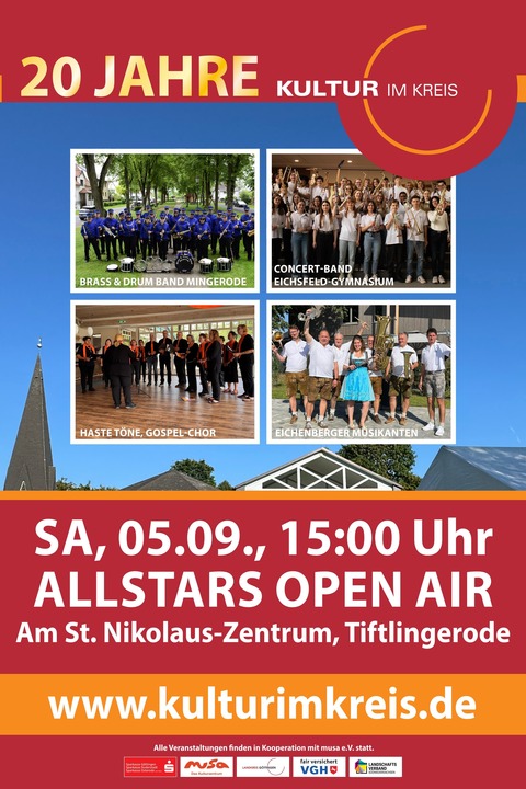 Allstars Musikfestival (Open-Air) - Tiftlingerode - 05.09.2026 15:00