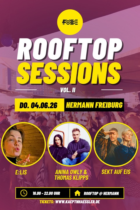 FUSE Rooftop Session - Vol. II - Freiburg - 04.06.2026 16:00