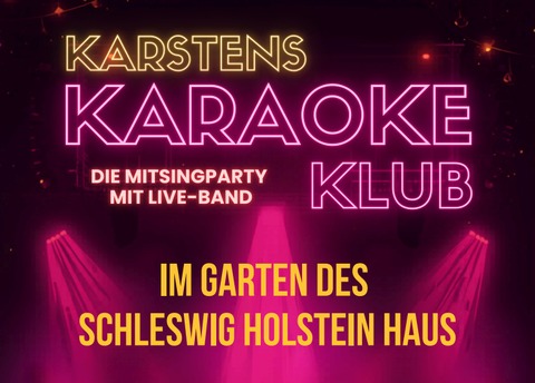 Karstens Karaoke Klub - Wunschkonzert mit Liveband - SCHWERIN - 25.07.2026 19:00