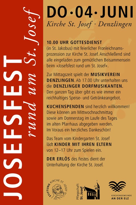 Josefsfest - Denzlingen - 04.06.2026 10:00