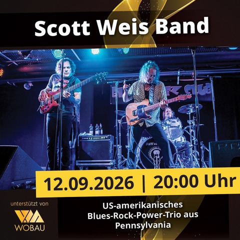 Scott Weis Band | Magdeburg | machwerk - Magdeburg - 12.09.2026 20:00