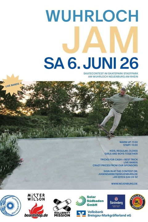 Wuhrloch Jam - Neuenburg - 06.06.2026 13:00