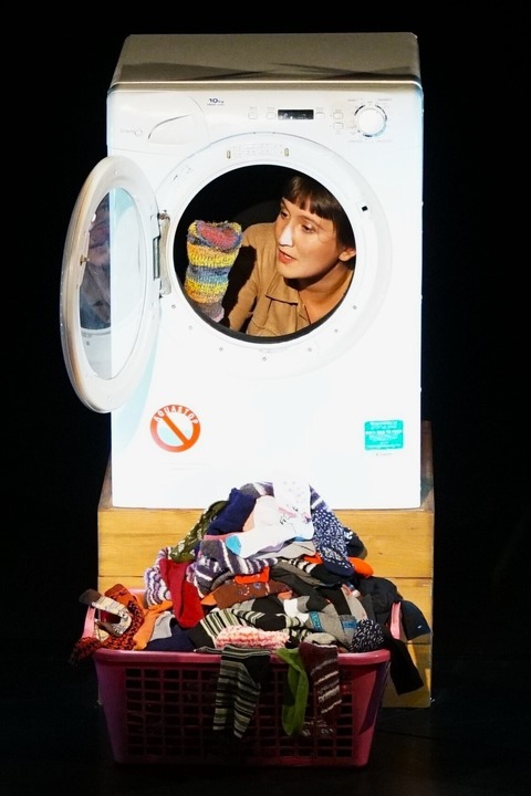 Von den Socken | Ein Waschmaschinenm�rchen - Figurentheater. F�r alle ab 5 Jahren. Von und mit Nastasja Rab�se - Kempen - 20.01.2027 14:30