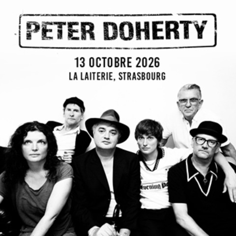 Peter Doherty „Full Band“ + Guest - Stra�burg - 13.10.2026 20:00