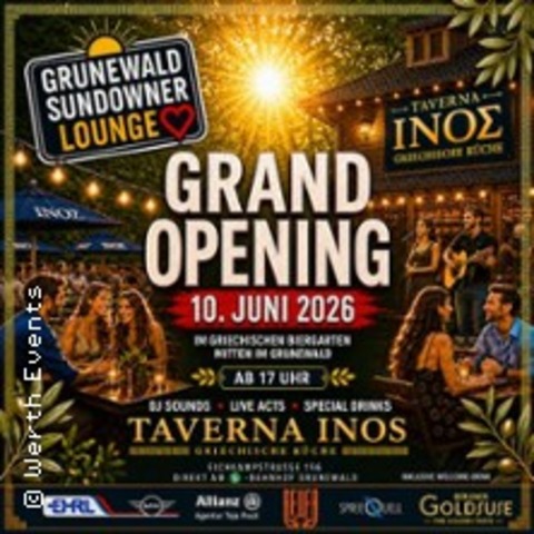 Grand Opening - BERLIN - 10.06.2026 17:00