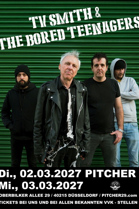 TV SMITH & THE BORED TEENAGERS - D�sseldorf - 02.03.2027 19:00