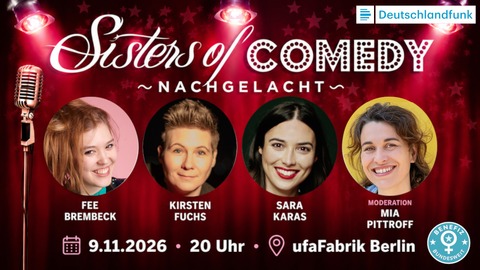Sisters of Comedy - Nachgelacht - Berlin - 09.11.2026 20:00