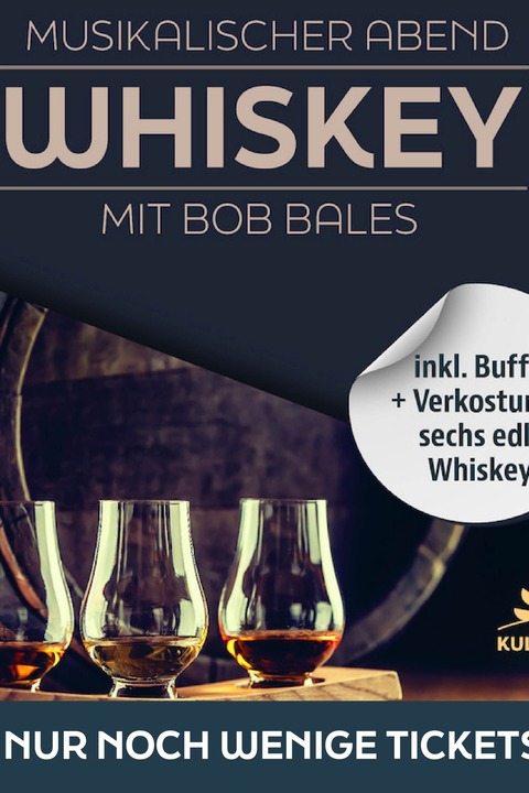 Musikalischer Whiskeyabend mit Bob Bales - Freital - 13.11.2026 19:00