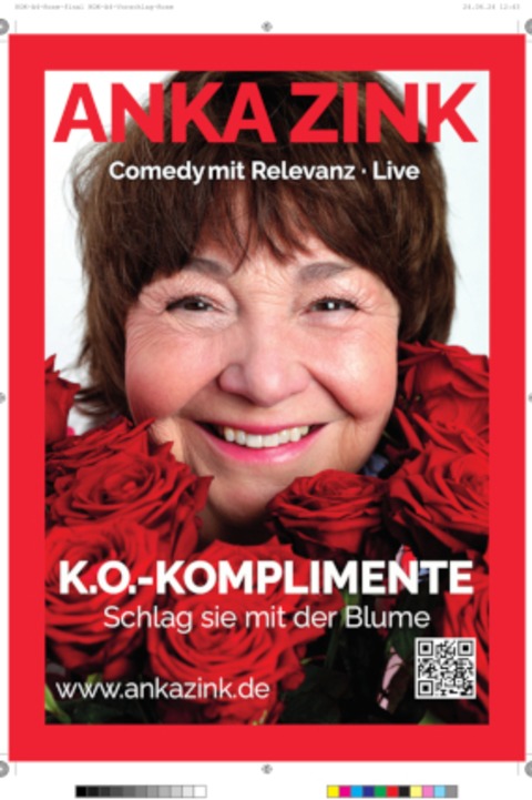 Anka Zink - K.O.-Komplimente - Schlag sie mit der Blume - Kleve - 27.02.2027 20:00