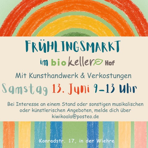 Kunsthandwerkermarkt im Hof - Freiburg - 13.06.2026 09:00