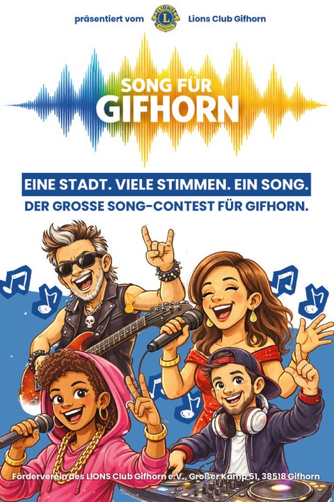 Ein Song f�r Gifhorn - Gifhorn - 15.08.2026 19:00