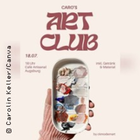 Caro's Art Club, Paint Workshop - AUGSBURG - 18.07.2026 18:00