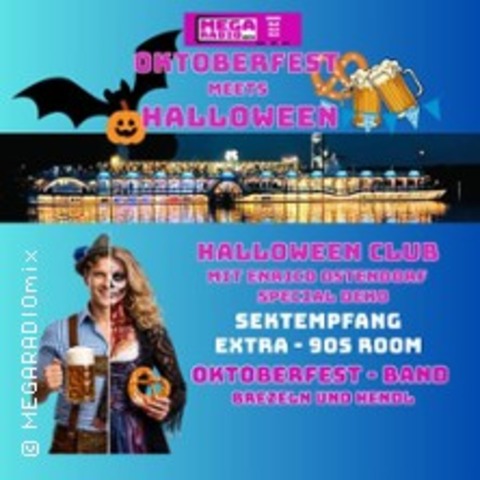 Oktoberfest meets HALLOWEEN Partyschiff - BERLIN - 31.10.2026 19:00