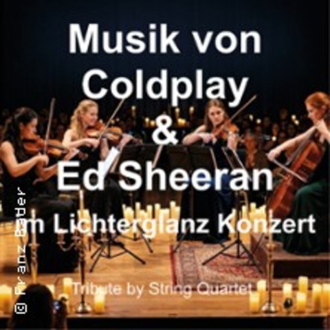 Musik von Coldplay & Ed Sheeran im Lichterglanz - Tribute by String Quartet - Neu-Ulm - 19.09.2026 19:30