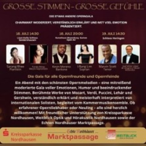 Die etwas andere Operngala - NORDHAUSEN - 18.07.2026 20:00
