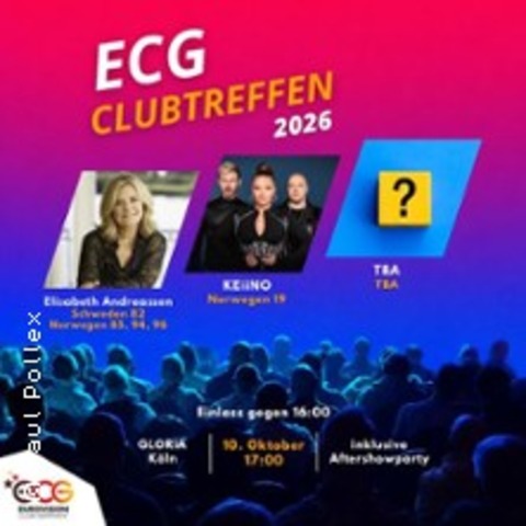 Eurovision Club Germany Clubtreffen 2026 - K�LN - 10.10.2026 17:00