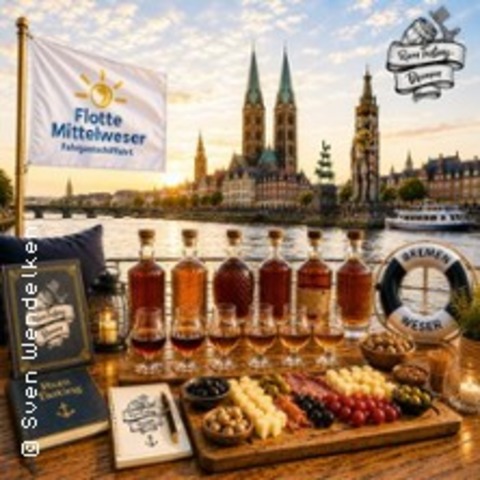 Rumtasting & Rundfahrt auf der Weser - BREMEN - 17.10.2026 20:00
