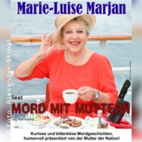 Marie-Luise Marjan Lesung - Kuriose und bitterb�se Mordgeschichten! - LUTHERSTADT / EISLEBEN - 30.09.2026 19:30