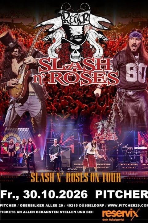 GUNS N� ROSES by SLASH N� ROSES - D�sseldorf - 30.10.2026 20:00