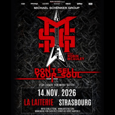 Michael Schenker Group feat. Robin McAuley + Guests - Stra�burg - 14.11.2026 19:00
