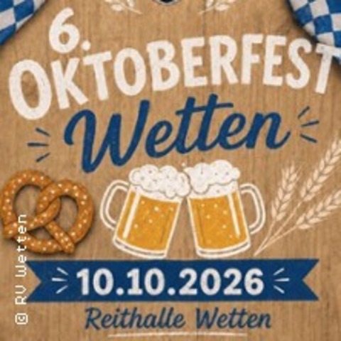 6. Oktoberfest Wetten - KEVELAER - 10.10.2026 18:00