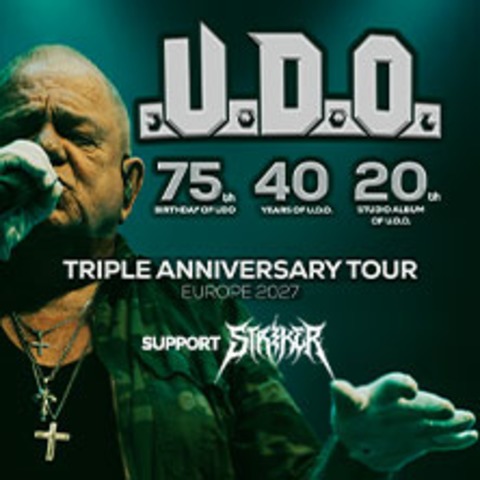 U.D.O. - Triple Anniversary Tour 2027 - Hamburg - 10.01.2027 20:00