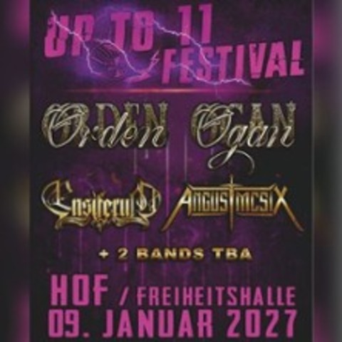UP TO 11-Festival - Hof - 09.01.2027 17:00