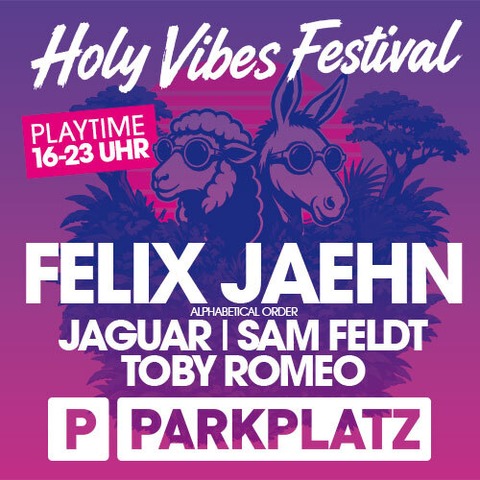 HOLY VIBES FESTIVAL - Parkplatz - Gie�en - 22.08.2026 16:00