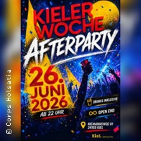 Kieler-Woche-Afterparty 2026 - KIEL - 26.06.2026 22:00