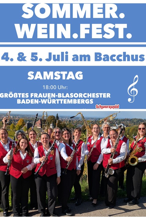 Gr��tes Frauen-Blasorchester Baden W�rttembergs - Offenburg - 04.07.2026 18:00