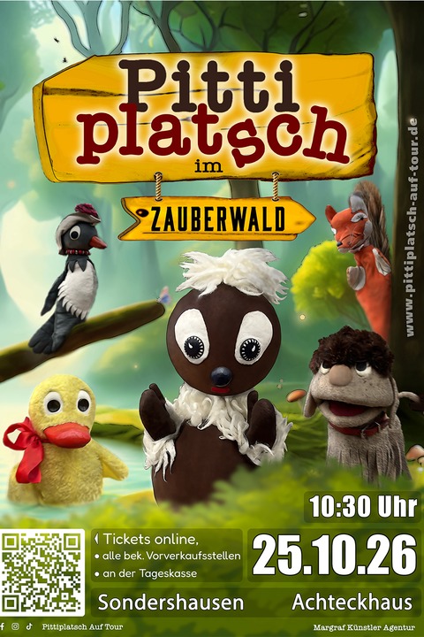Pittiplatsch im Zauberwald - Sonderhausen - 25.10.2026 10:30
