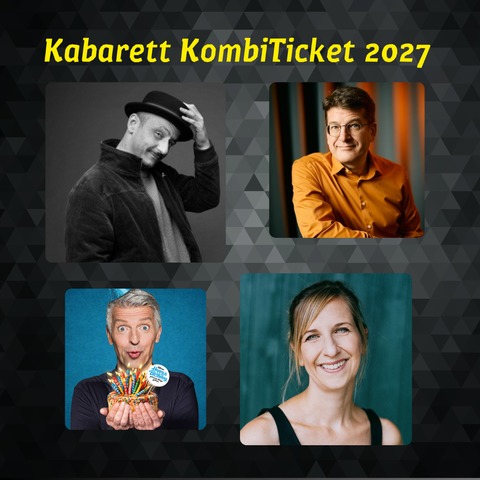 Kabarett KombiTicket 2027 [2. Halbjahr] - Krefeld - 26.09.2027 19:00