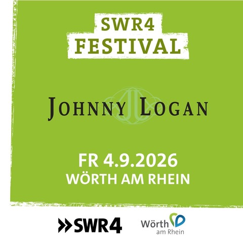 SWR4 Konzert mit Johnny Logan - Hagenbach - 04.09.2026 20:00