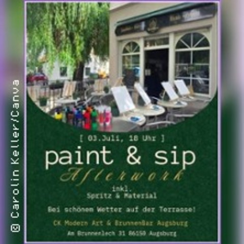 Paint & Sip Augsburg Afterwork - AUGSBURG - 21.08.2026 18:00