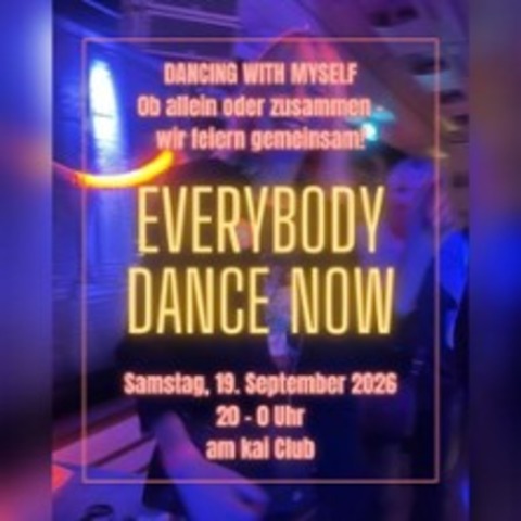 Everybody Dance Now - Tanzen vor Mitternacht - HAMBURG - 19.09.2026 20:00