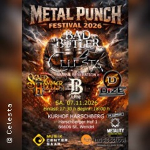 Metal Punch Festival 2026 - ST. WENDEL - 07.11.2026 18:00