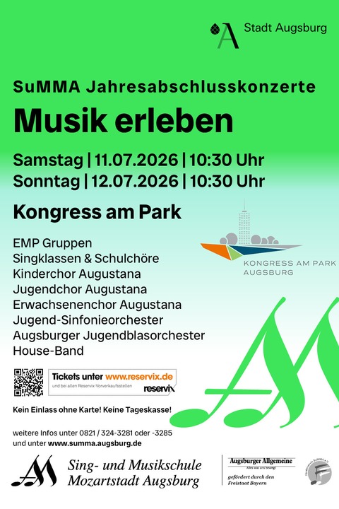 Musik erleben - Augsburg - 12.07.2026 10:30