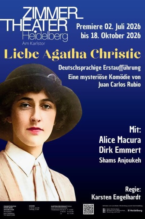 Liebe Agatha Christie - Heidelberg - 18.07.2026 20:00