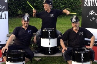 Die Band Skunks A.T. spielt beim Nemo-Hock in Lahr-Reichenbach f�r den guten Zweck