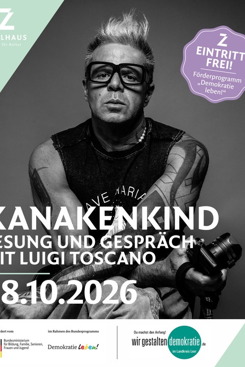 LUIGI TOSCANO - „Kanakenkind“ - Leer - 28.10.2026 20:00