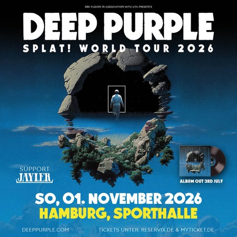 DEEP PURPLE - Hamburg - 01.11.2026 19:00