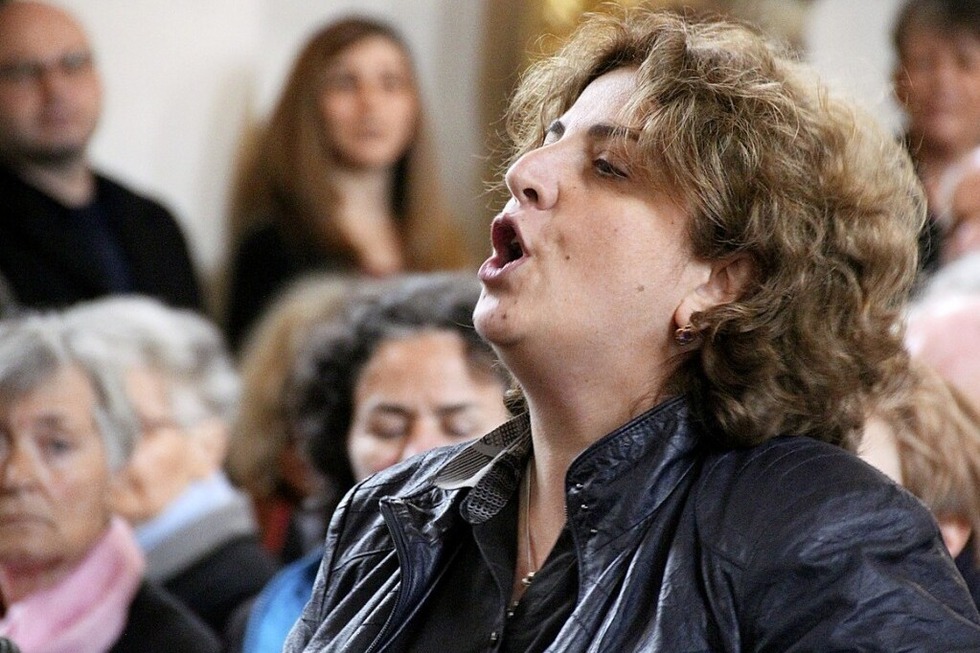 Der Tamar Buadze Chor und das Vokalensemble Batonebo singen in der Emmendinger Johanneskirche Lieder aus Georgien und S�dosteuropa - Badische Zeitung TICKET