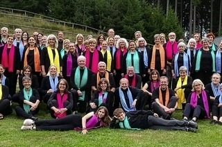 Der Neust�dter Chor "Schwarzw�lder Gospel Singers" gibt ein Jubil�umskonzert