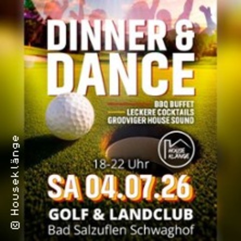 Housekl�nge Dinner & Dance Open Air - BAD SALZUFLEN - 04.07.2026 18:00