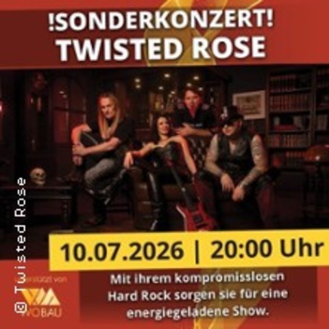 Twisted Rose - Sonderkonzert - MAGDEBURG - 10.07.2026 20:00