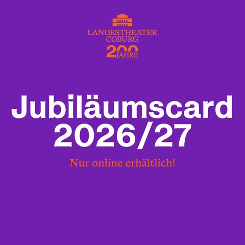 Jubil�umscard 2026/27 - Coburg - 31.07.2027 23:59