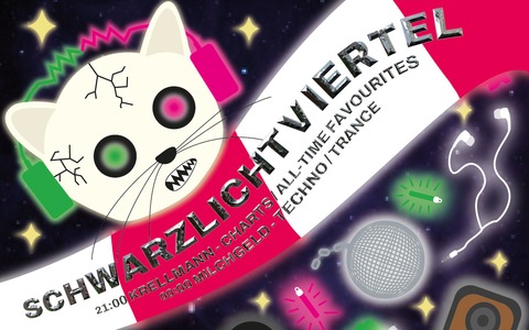 SCHWARZLICHTVIERTEL - Neon Schwarzlichtparty - Potsdam - 29.08.2026 21:00
