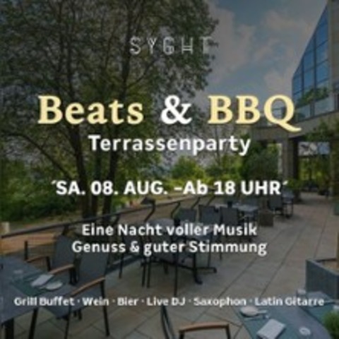 Beats & Barbecue – Sommerabend im Syght - DORTMUND - 08.08.2026 18:00