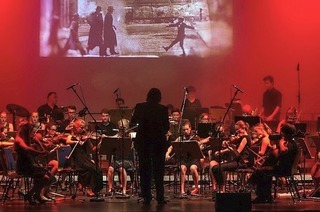 Die St�dtische Musikschule pr�sentiert sifoiche Filmmusik im Lahrer Stadtpark